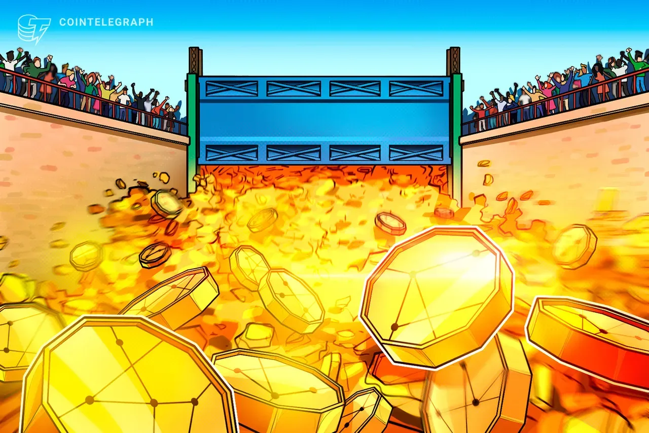 Депозиты альткойнов на биржах взлетели на 160% за две недели