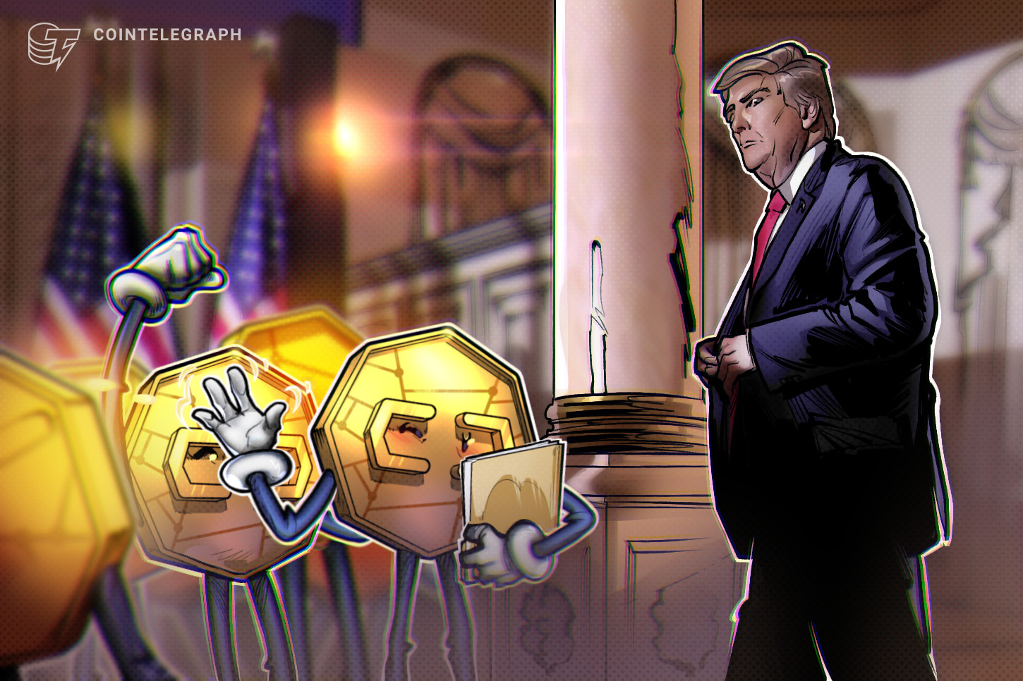 Трамп на встрече по киберпреступлениям избежал слова «крипто»