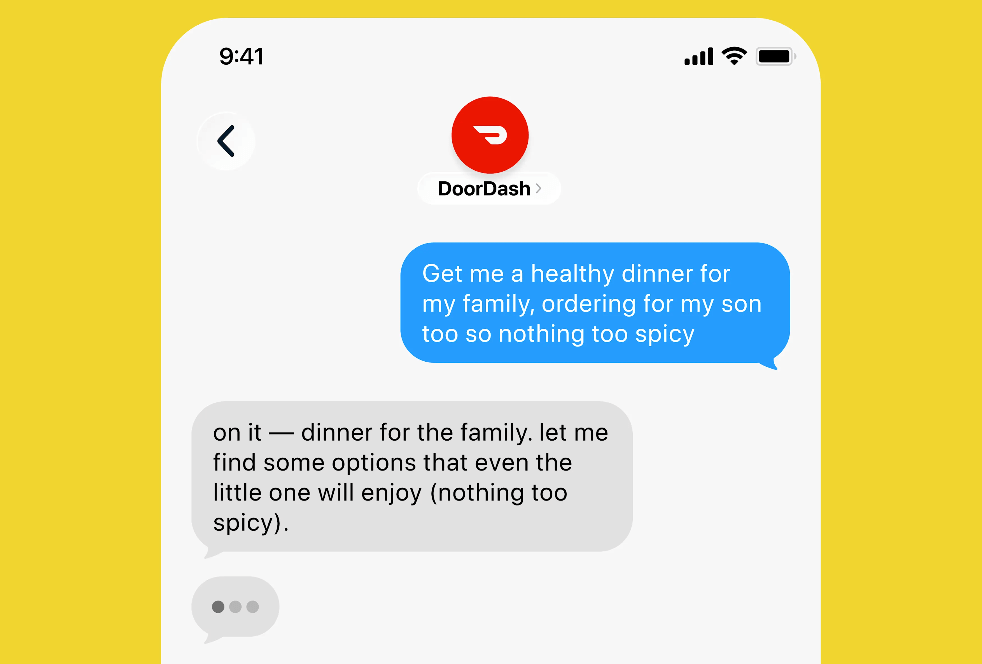 DoorDash запустил AI-агента для заказов через SMS