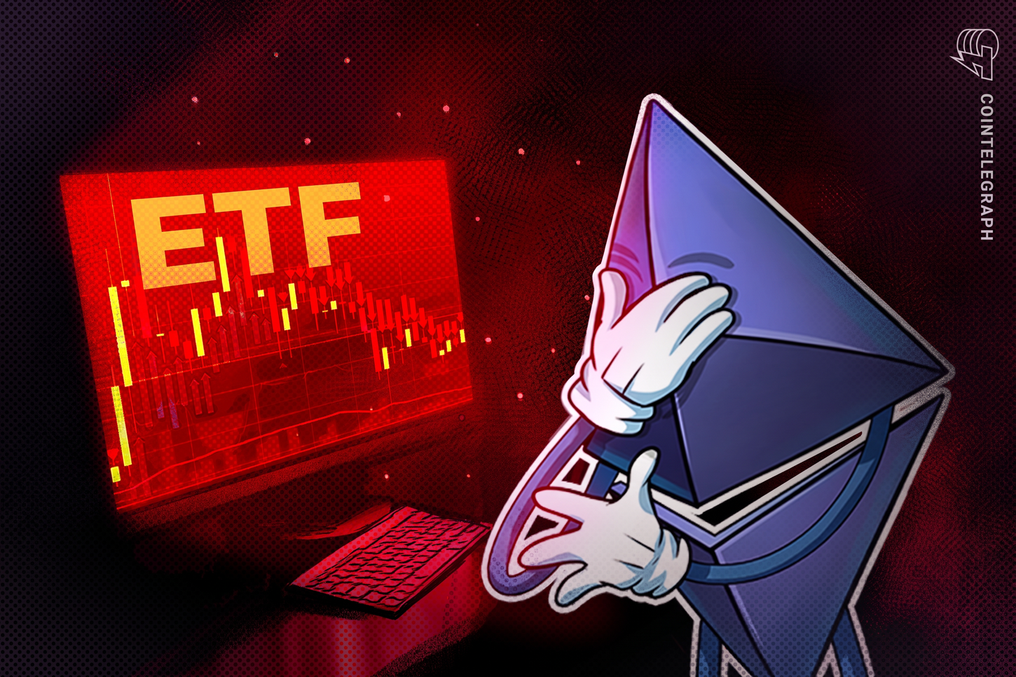 Эфир теряет темпы: отток из спот-ETF превысил $1 млрд в октябре