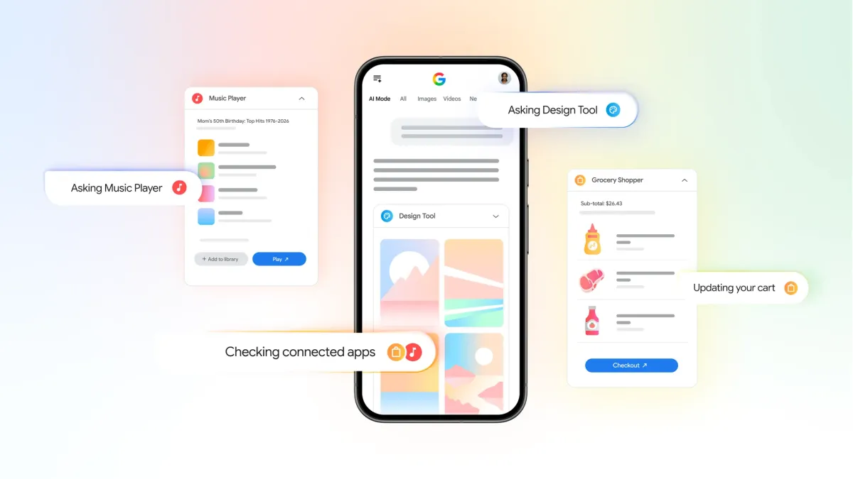 Google открывает Gemini и Search для интеграции приложений через Connected Apps Platform
