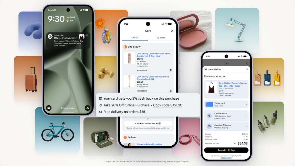 Google запустил Universal Cart — кросс-ретейлерскую корзину в США