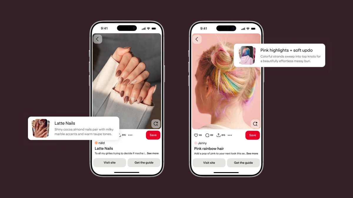 Pinterest превращает фото причёсок в инструкции для салона