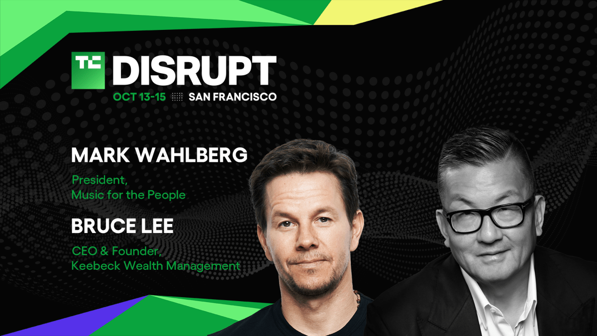 Марк Уолберг приходит на TechCrunch Disrupt 2026 — но не говорить о кино