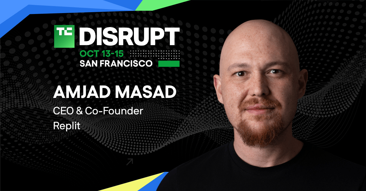 Амджад Масад выступит на TechCrunch Disrupt 2026 о будущем программирования