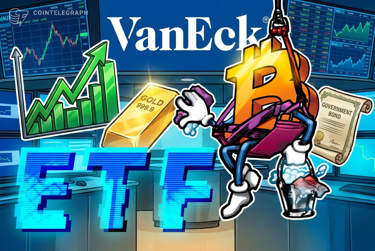 VanEck запустил ETF с Bitcoin, акциями и облигациями