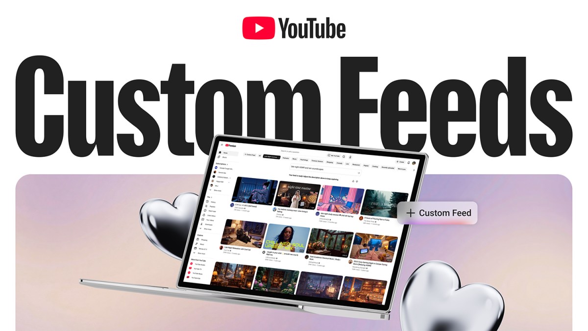 YouTube добавляет персональные ленты на основе AI